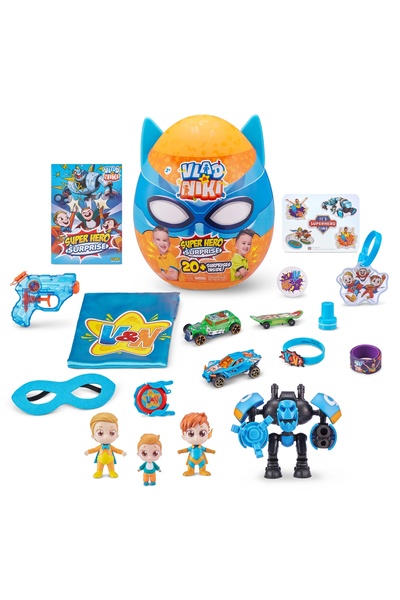 Zuru Vlad & Niki Superhero Roleplay Set with 20+ Surprises