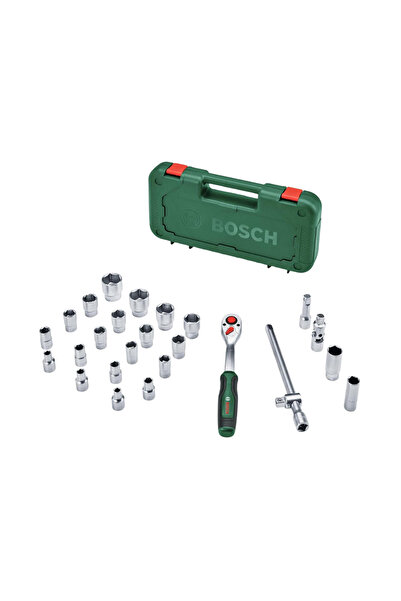 Bosch 1/2 Altı Köşe Lokma Takımı 25 Parça