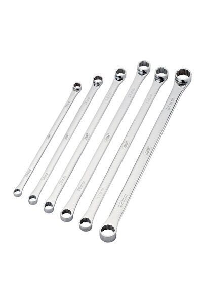 JBM Set de 6 chei inelare extra lungi cu 12 vârfuri -