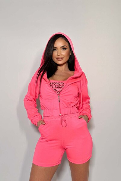 WildFashion A650-55 Compleu casual din 3 piese alcatuita din bluza, bustiera ...