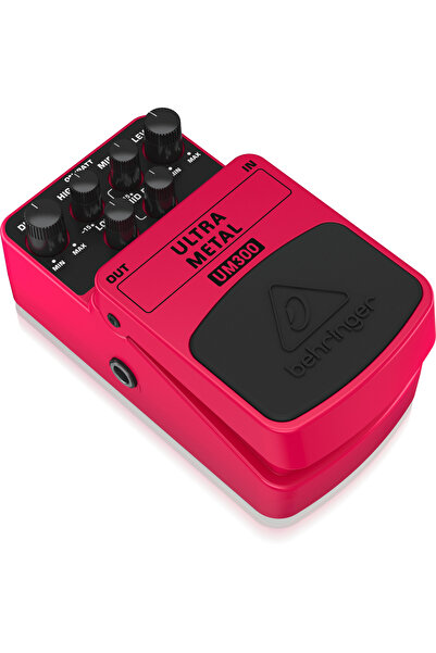 Behringer UM300 Distortion Guitar Pedal - Ultra Metal Sound Effects
