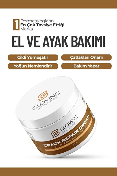 Glowingskıncare Ayak Ve Topuk Çatlak Kremi, Ayak Bakımı, Ayak Kokusu Ve Topuk 100ml