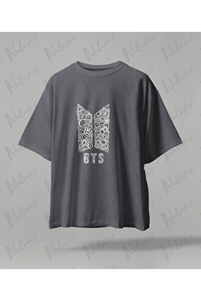 Nulivez Bts Jeon Jung-Kook Back Printed High Quality Compact Unisex Oversized T-Shirt