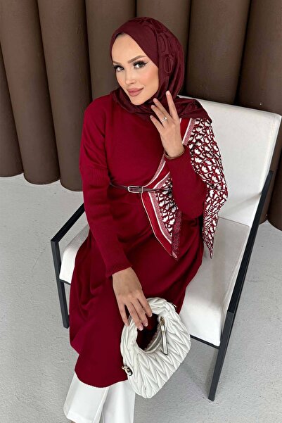 Melike Tatar Long Knitwear Tunic 70-2096