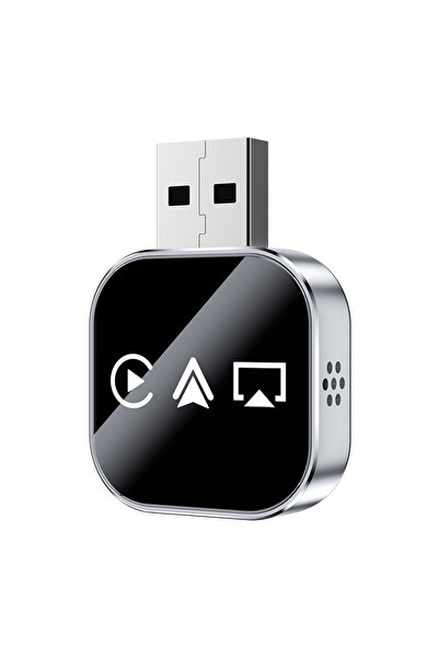 VICTGOAL Upgrade 3 in 1 AirPlay with Wired to Wireless Carplay Adapter, Screen Mirror