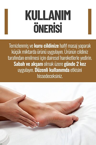 Glowingskıncare Ayak Ve Topuk Çatlak Kremi, Ayak Bakımı, Ayak Kokusu Ve Topuk 100ml