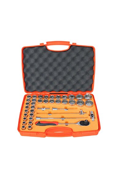 Rico طقم مفاتيح ربط سداسي 1/2 بوصة و12 رأس، 40 قطعة