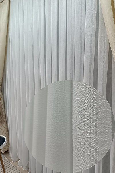 Özgün Perde Kanada Bambu Tül Perde (1/2,5 Normal Pile)