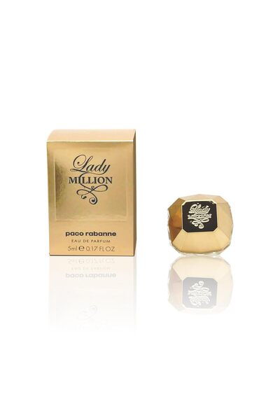 Paco Rabanne Lady Million Perfume for Women Mini Splash EDP 0.17 Fl oz