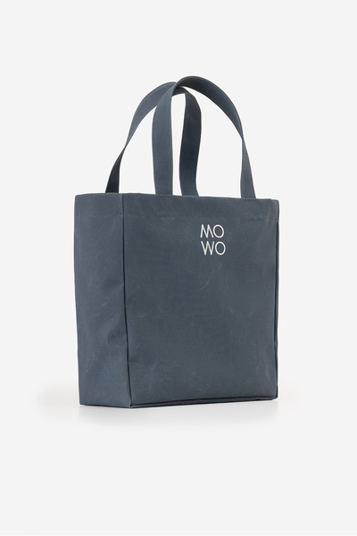 MOWO Mumlu Canvas Oversize Tote Bag Kadın Çantası DENIM