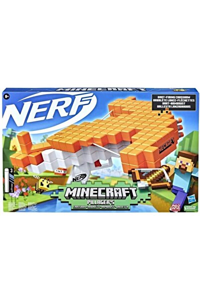 Nerf قوس نشل ماين كرافت 3 سهام