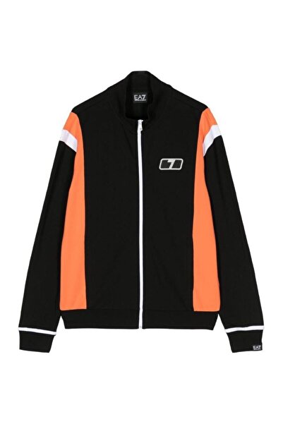 EA7 Bluza cu fermoar M Track Top FZ Coft Big7