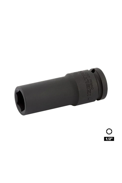 İzeltaş مفتاح ربط هوائي عميق سداسي الزوايا من IZELTAS مقاس 1/2 بوصة 30 مم