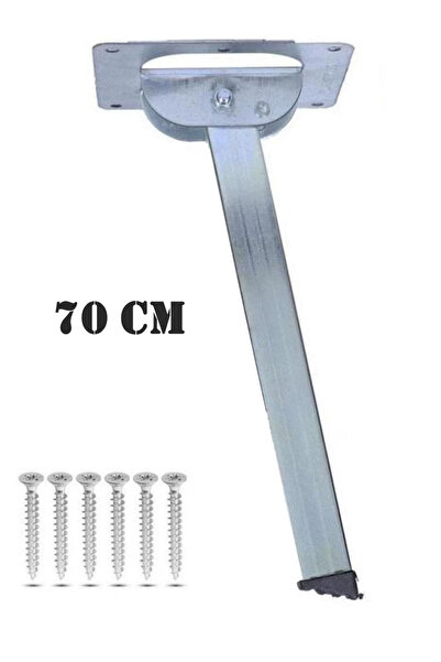 Aytuğ MASA AYAĞI METAL KATLANIR AYAK 70 cm 4 ADET