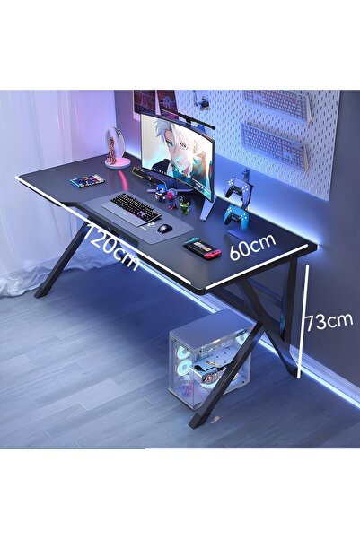 Chulovs مكتب كمبيوتر مكتبي للألعاب، مكتب منزلي، حل متعدد الاستخدامات للألعاب ...