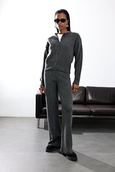 5in1Canpolat Σετ πλεκτών ενδυμάτων ανθρακί