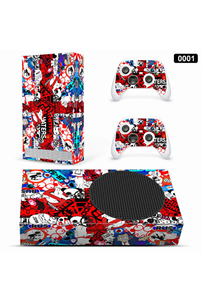 NITOPLAY Autocolant Consola Si Doua Controllere Pentru Xbox Seria S Multicolor