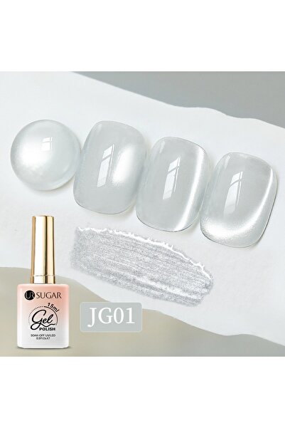 Born Pretty Ursugar Jelly Glass Cat Eye Kore Kedi Gözü Kalıcı Oje JG01