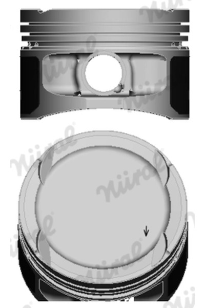 NÜRAL Piston Audi A2 Seat Arosa/Cordoba/Ibiza 2