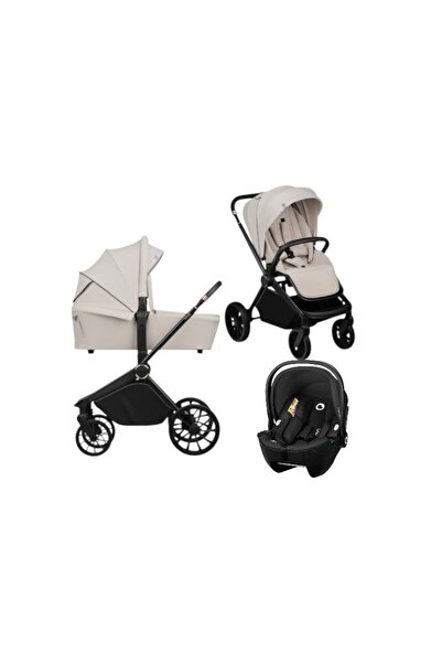 Lionelo Carucior 3 in 1, Lionelo, Mika Plus, Cu scoica auto Moxie Black Carbo...
