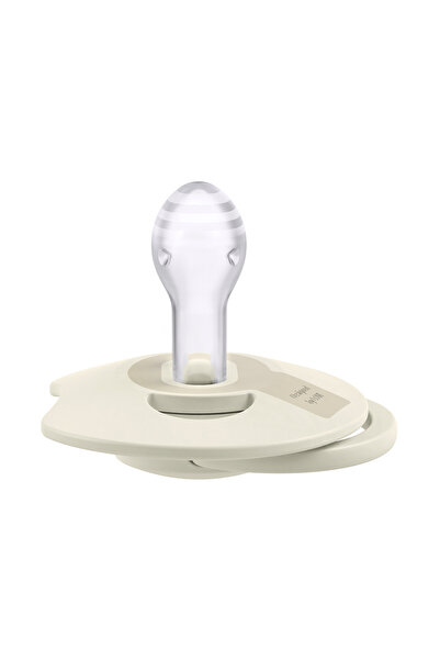 LOVI Suzeta din silicon, 0-6 luni, Design Dinamic, Antialergic, PRIME Coconut