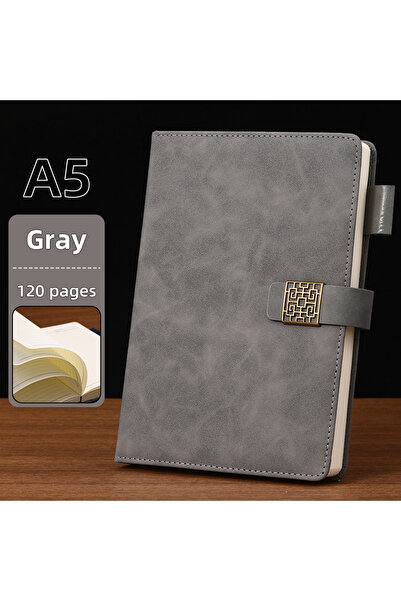 Choice A5 CHK-gary Vintage A5 leather notebook with personalized soft cover -...