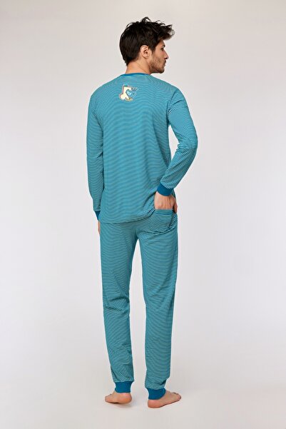 Woody Pijama Takımı-Plc - 928 Z Strıpe Pıgeon Boys