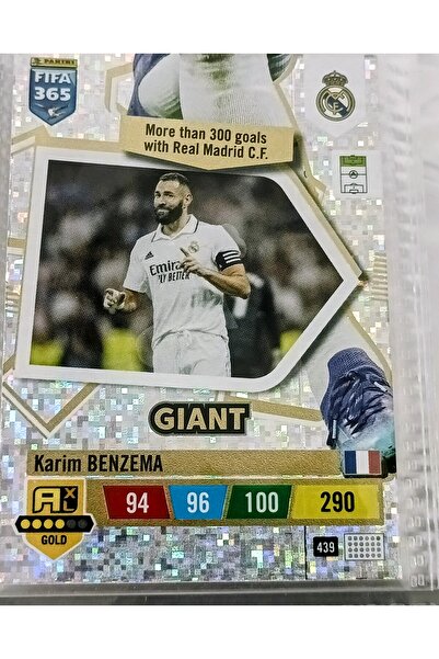 Panini بطاقة كريم بنزيما جاينت 2023