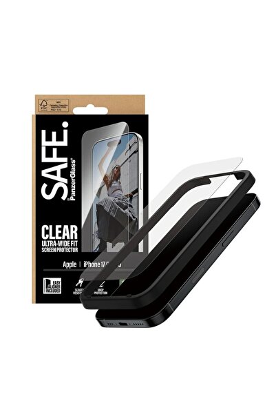 CARE by PanzerGlass® Folie de sticlă pentru iPhone 16 Pro / 17, fixare ultra-...