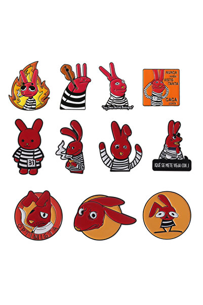 Choice LP369-11 دبابيس مينا شخصية كرتونية لأفلام الأنمي الكوميدية والفكاهة وح...