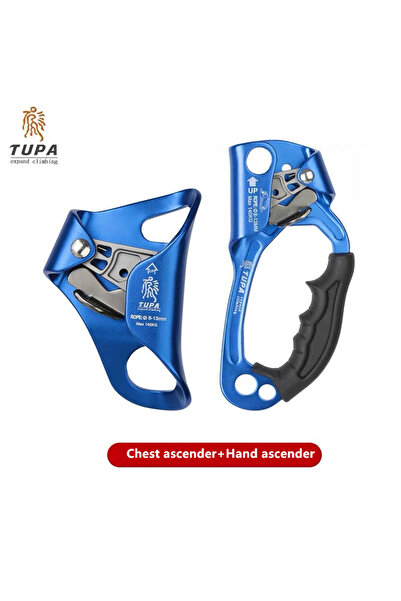 Choice مجموعة الصعود الزرقاء A صندوق الصعود للتسلق جهاز SRT الاحترافي للتسلق ...