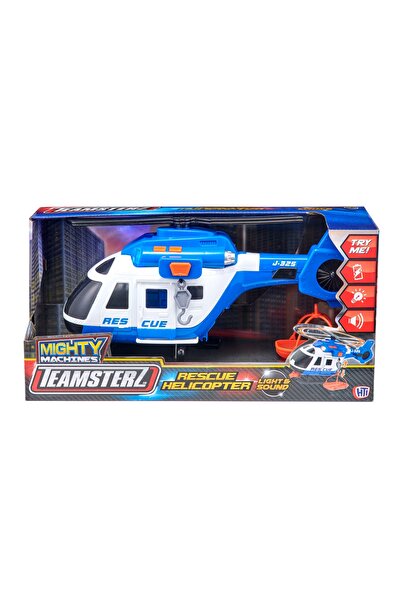 Teamsterz مروحية مايتي ماشينز ريسكوبتر مزودة بخاصية الإنقاذ بالصوت والضوء