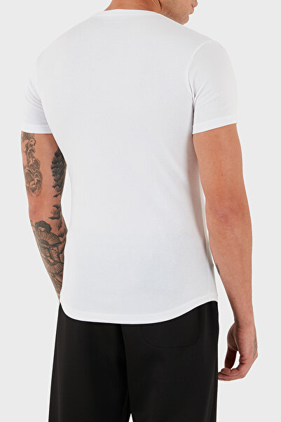 DSquared2 Pamuklu Slim Fit Bisiklet Yaka T Shirt Erkek T SHİRT DCM370010 02