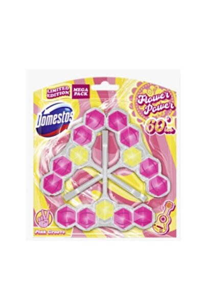 Domestos Power5 Toilet Deodorizer 3x55g - Pink Groove