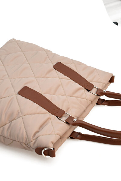 ELATAE Puff Quilted Stitched Women's Shoulder Bag – Modern Design Suitable for Daily Use Ela09753