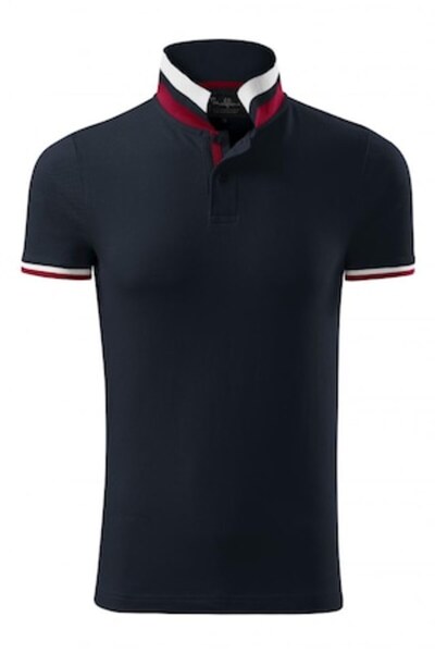 Malfini - Tricou polo pentru barbati Collar Up, dark navy, marime L