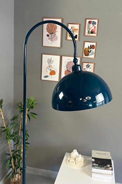 Bamyum Dimmerli Işığı Ayarlanabilen Işığı Artırılıp Azaltılabilen Deniz Yeşili Hareketli Başlık Lambader