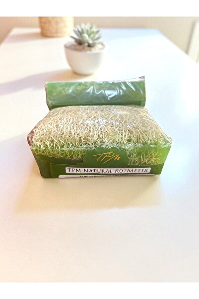Tpm Natural Handmade Pumpkin Fiber Aloevera Soap 2 Pieces 280 Grams