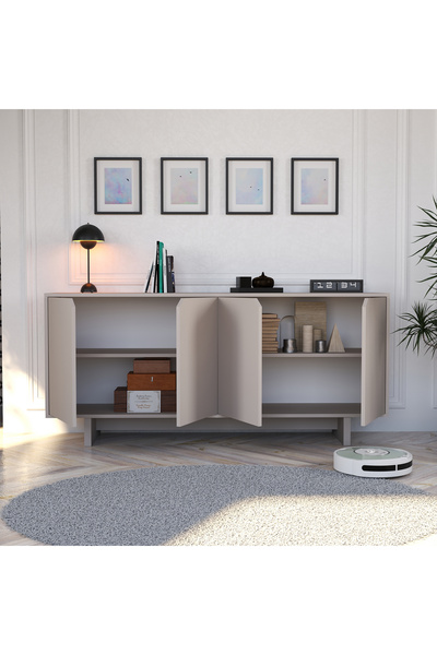ALONEX HOME ÖZ KONSOL DOLUNAY 180 CM YEMEK ODASI, OFİS SALON ÜNİTE