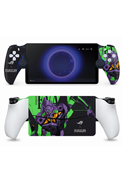 NITOPLAY Autocolant Pentru Playstation Portal, Evangelion
