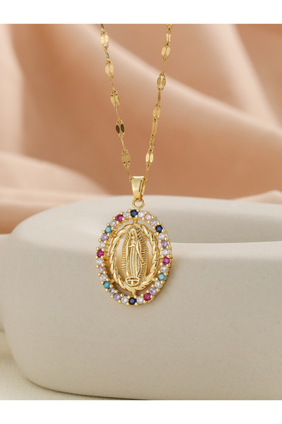 Choice TP-04029-02 تصميم أوروبي وأمريكي مخصص مع زركون صغير مرصع بسلسلة سانتا ماريا