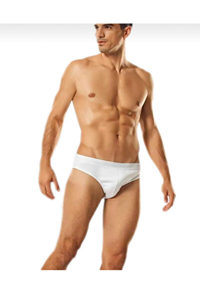 Namaldı Men's Ribbed Cotton Sports Slip with Belt 2 Pieces