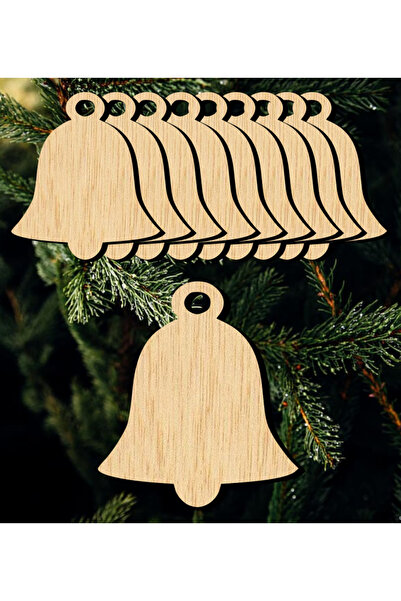 Bloom Atelier Set of 10 Blank Wooden Globe Bell Model