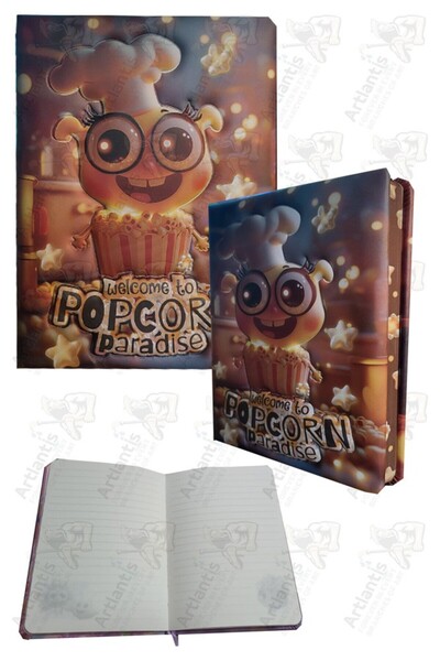 Artlantis Blocnotes parfumat 1 bucată Puffy Cute 13x18cm 96 coli Caiet pufos ...