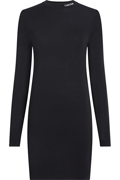 Calvin Klein Women Black Soft Knit Jumper Dress