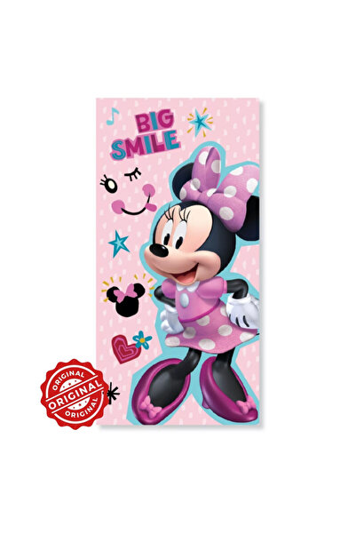 OEM Disney Minnie Mouse Big Smile children's bath towel – fast microfiber, 70...