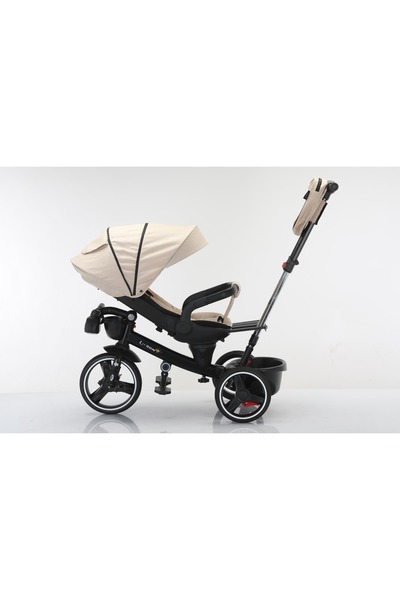 L-Sun Tricicletă Multifuncțională, Scaun Rotativ 360°, Pozitie de Somn, Pliabilă, Muzica si Lumini