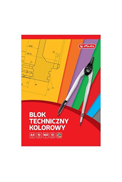 Other Bloc de notițe colorat Herlitz A4/10 coli 160g