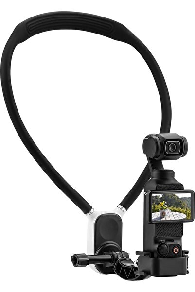 BRDRC حامل مغناطيسي للرقبة Pocket 3 لـ DJI Osmo Pocket 3 — حامل POV/Vlog بدون...