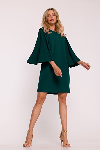 Stylove s426 Sukienka z rękawami typu nietoperz